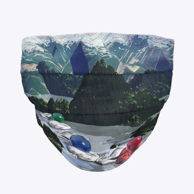 Marble Path Face Mask