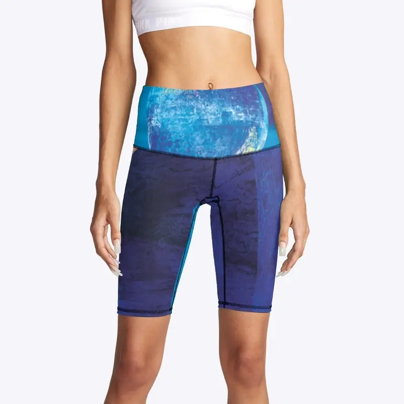 Three Moons Biker Shorts