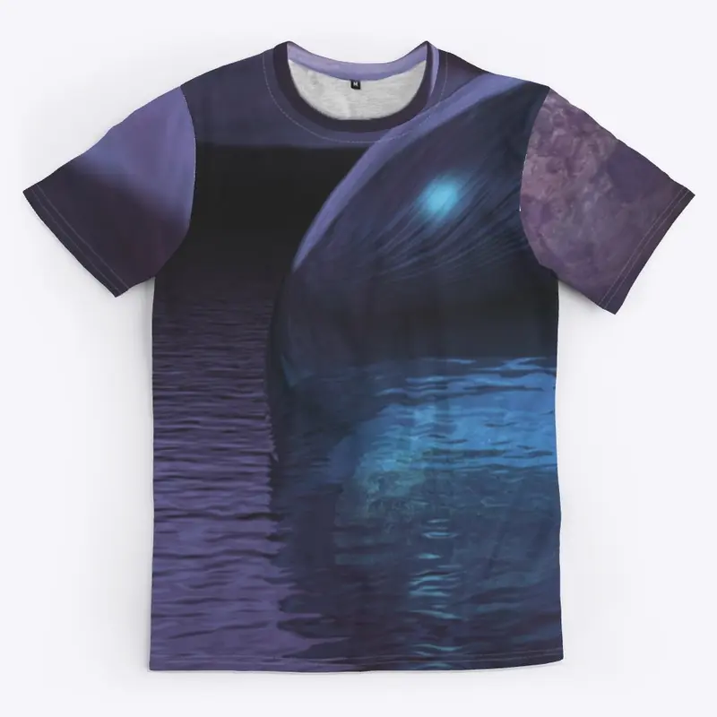 Midnight Crystal Over All T-Shirt