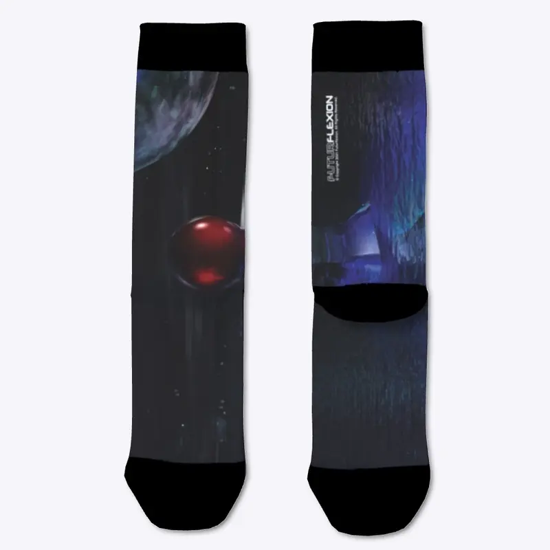 Starfield Pyramid Socks