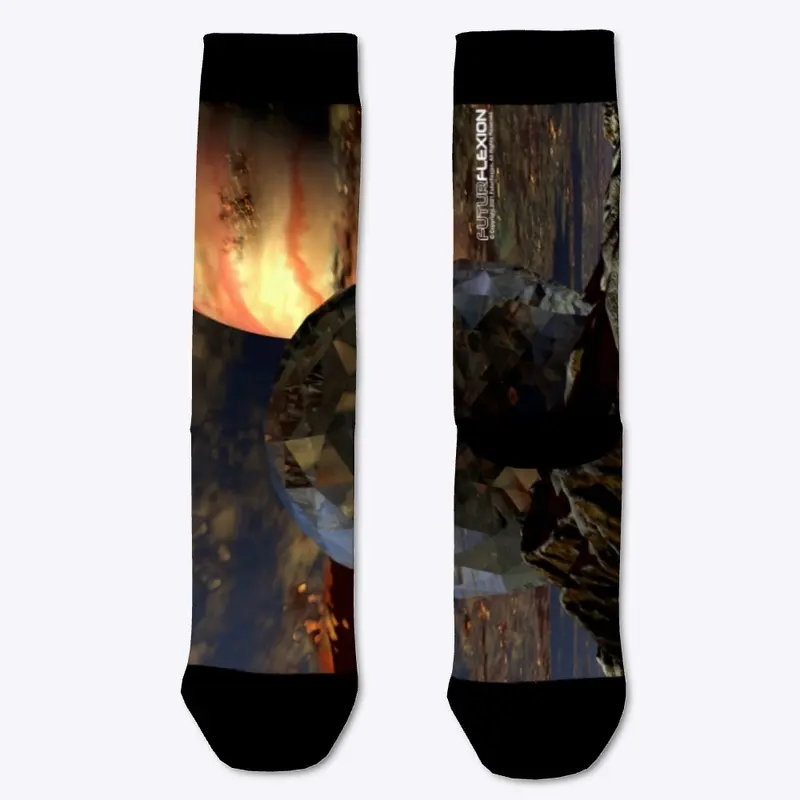 Prismatic Planet Socks